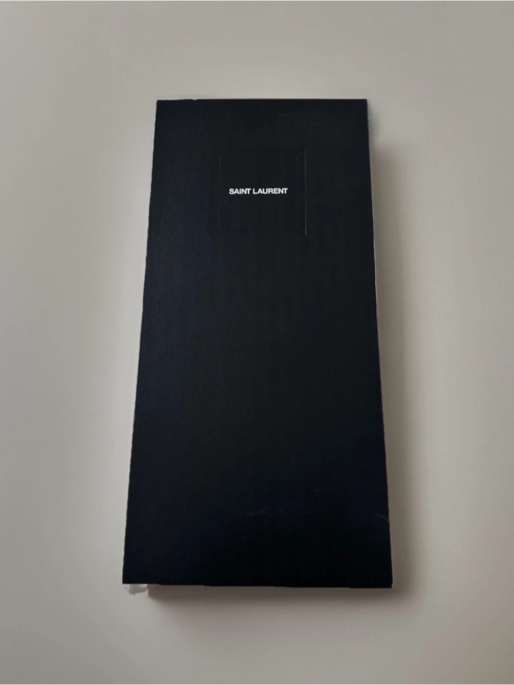 Saint Laurent Black Leather Knee-High Stiletto Boots with Side Zip - Picture 6 of 8